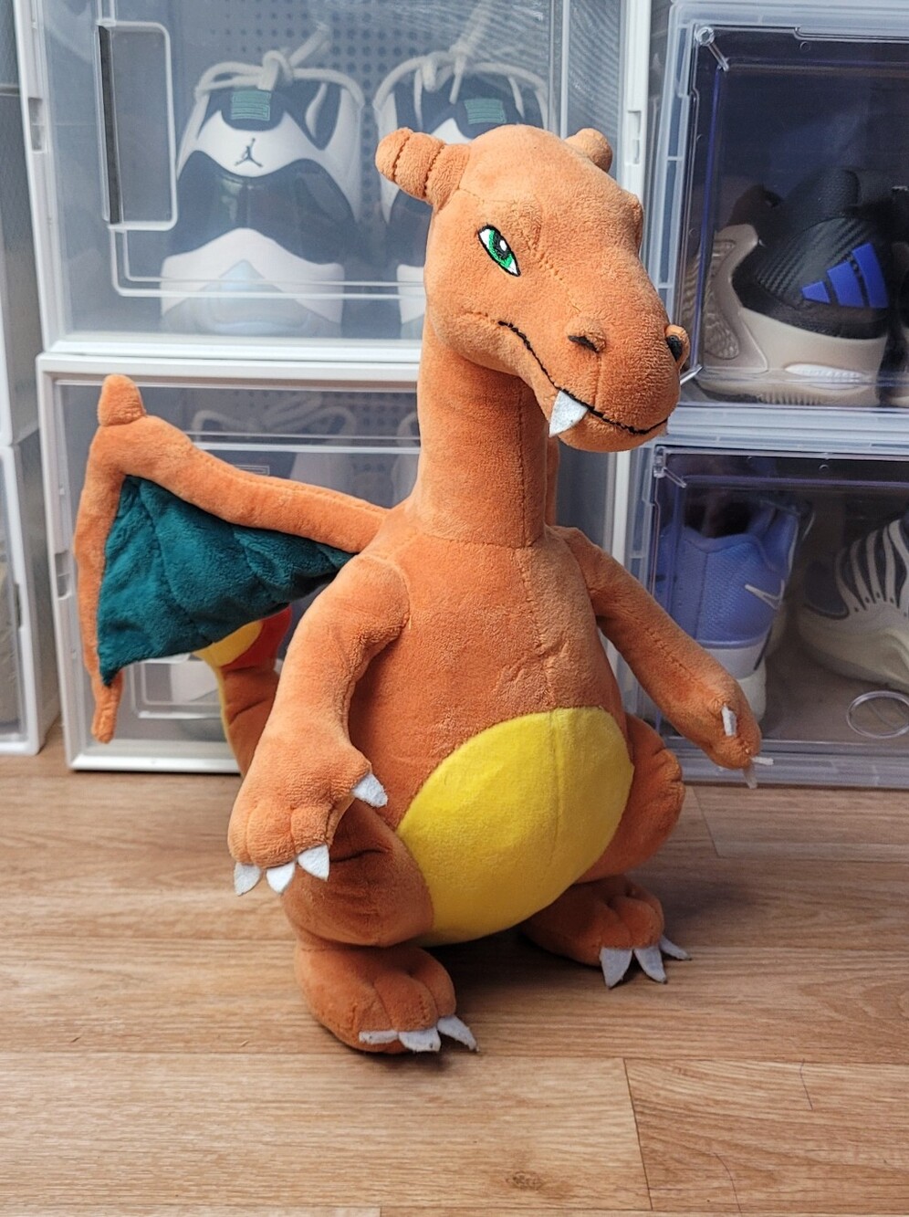 Pokémon CHARIZARD PLUSH 12” Stuffed Dragon Toy Bendable Wings Neck Tail